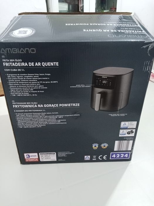 Fritadeira de ar quente