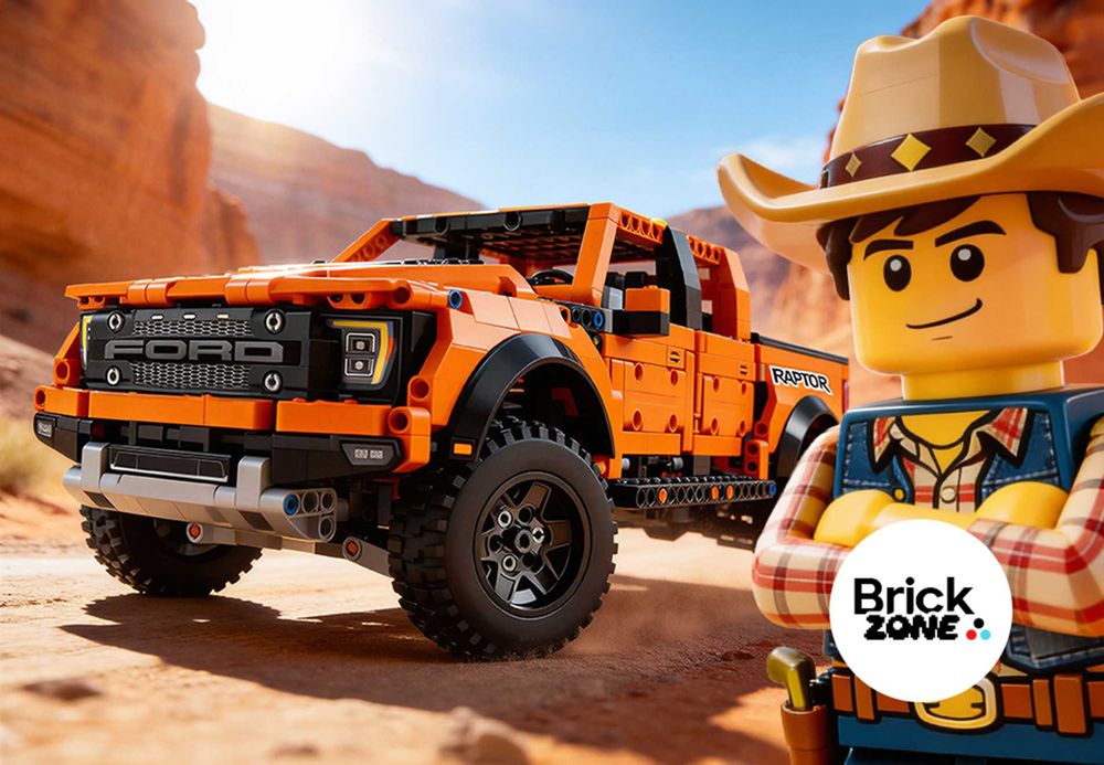 ‼️1379 деталей‼️Конструктор Lego Ford F-150 Raptor (42126)