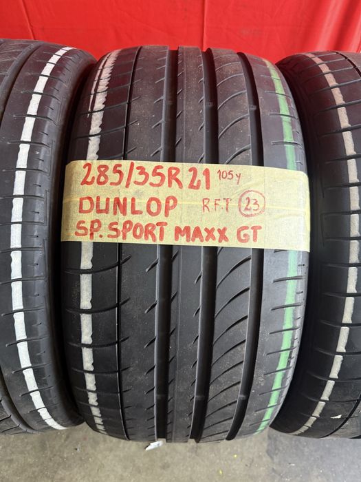 Pneus RFT 285/35/21 +325/30/21 Dunlop Todos Iguais Impecaveis
