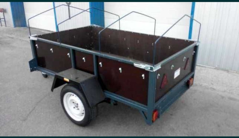 Прицеп легковой 2.20м /1.31м Хамер Люкс бакелитовый причіп