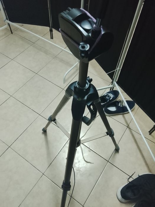 Tripé para gravação
