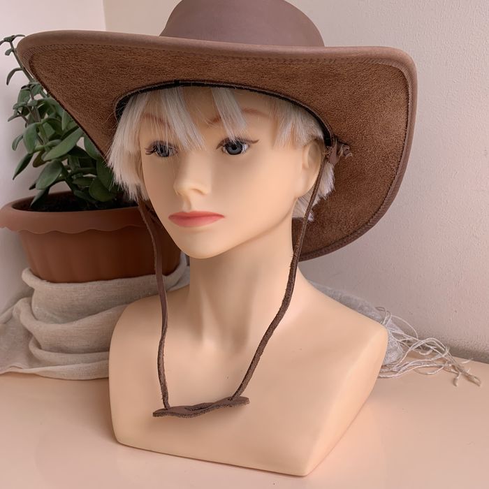 Ковбойская шляпа капелюх шкіра Aussie Apparel rider розмір L Австралія