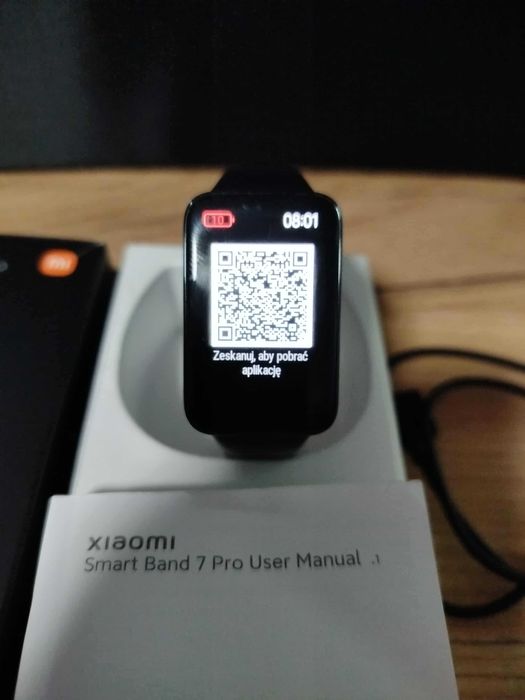 Xiaomi Smart Band 7 Pro Czarny