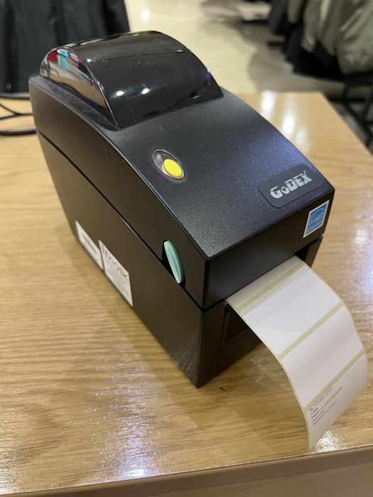Розпродаж принтер етикеток godexdt2x б/у ( usb+ ethernet+rd232)