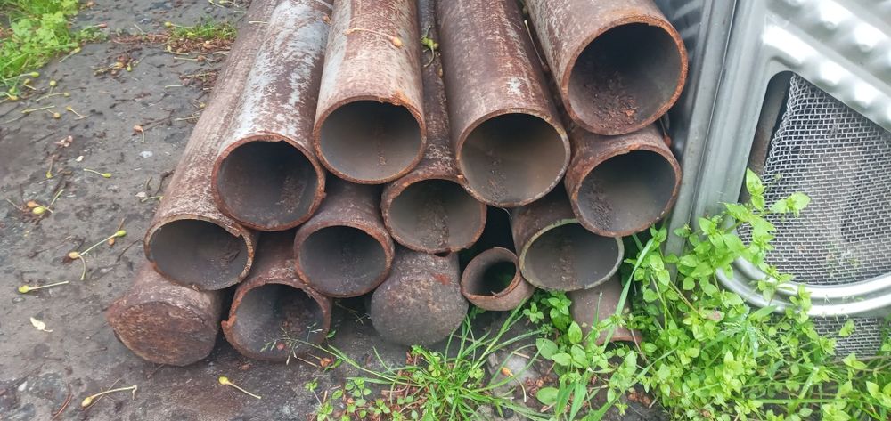 Продам труби металеві б/у 3штуки