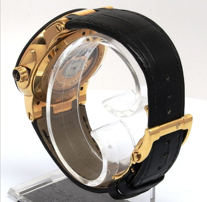 Золотые часы Ulysse Nardin Executive Dual Time.