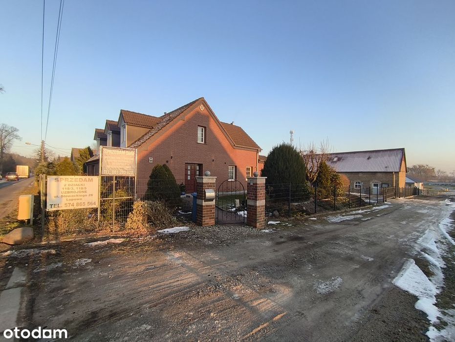 Nieruchomości Pod Działalność Gospodarczą/Warsztat+Magazyn/Hala+ Dom