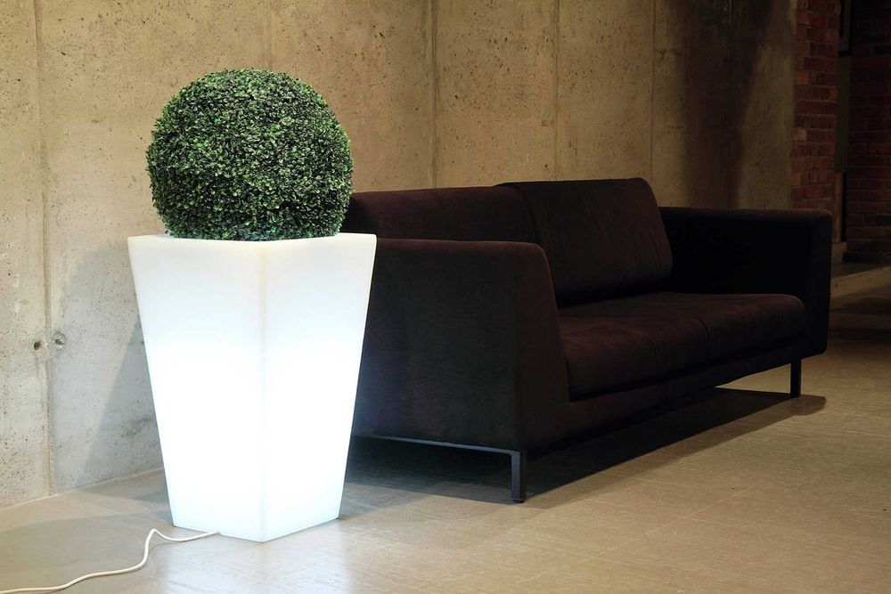 Vaso com iluminação