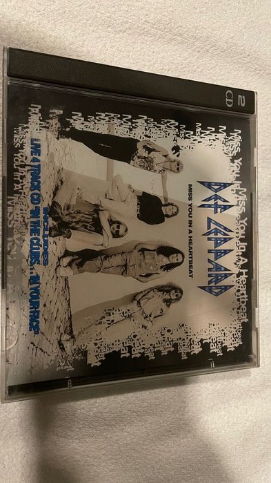 2 cd - Def Leppard ‎– Miss You In A Heartbeat