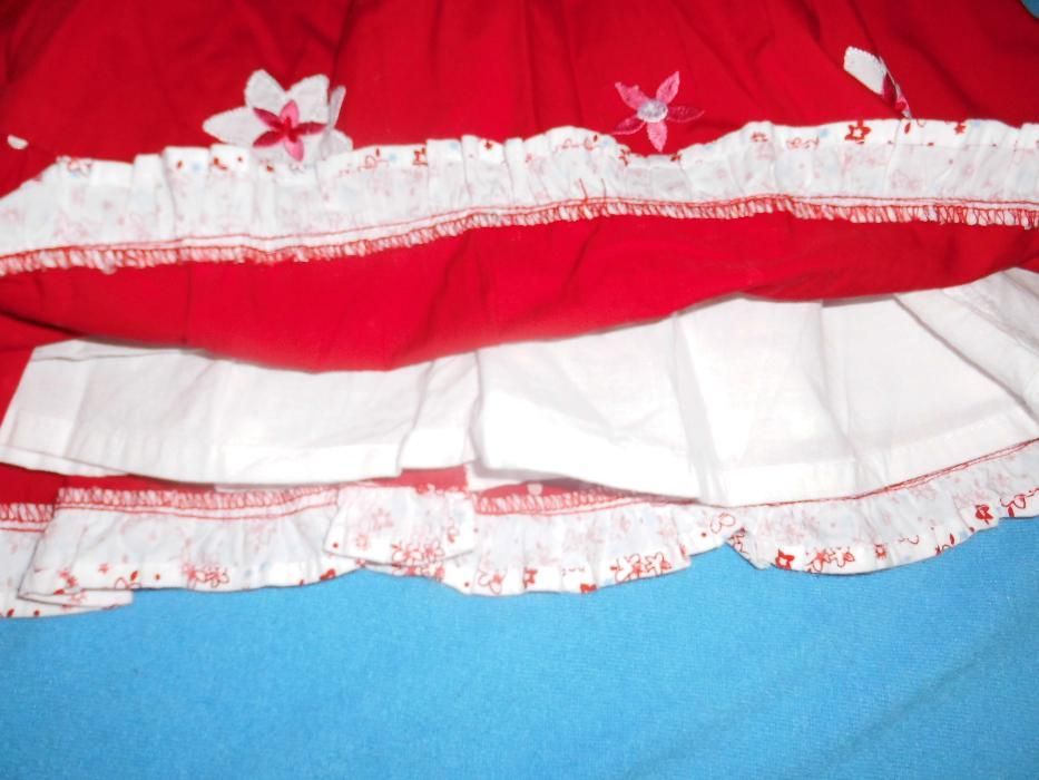 piękna balowa sukienka princeska + body r. 6-9 m