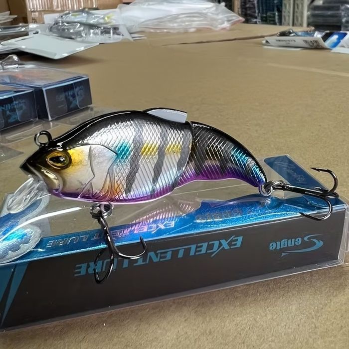 Wobler Jackall 2 części łamany 2x kotwica przynęta spinning