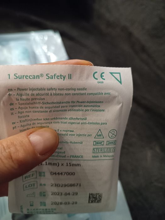 Igły do portu naczyniowego surecan