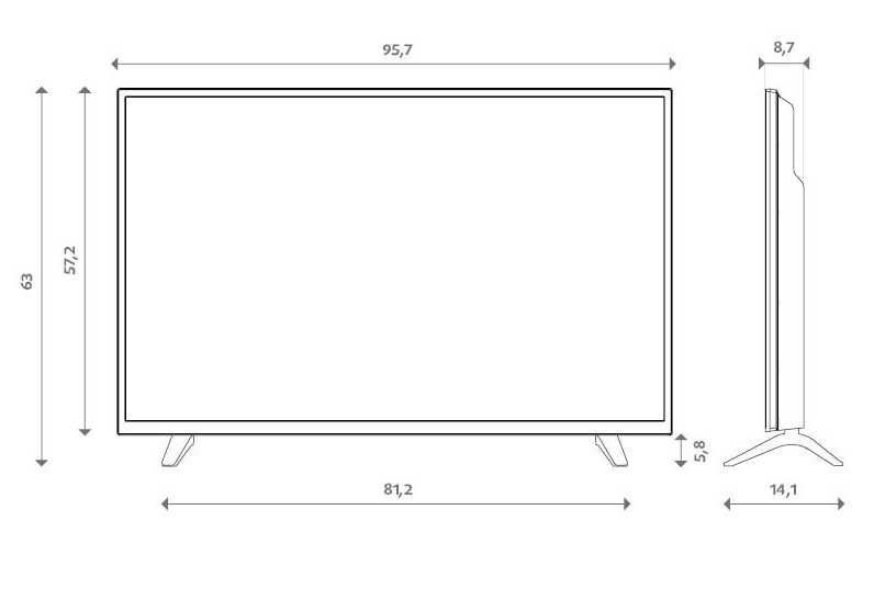 Telewizor LED Philips 43PUS7009 43 cale 4K UHD Smart TV