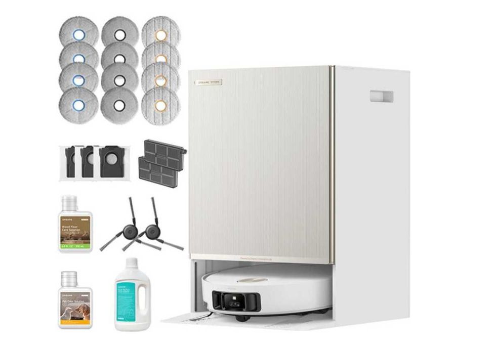 Робот-пилосос з вологим прибиранням Dreame Bot MatriX 10 Ultra White (RLX95CE-Wh)