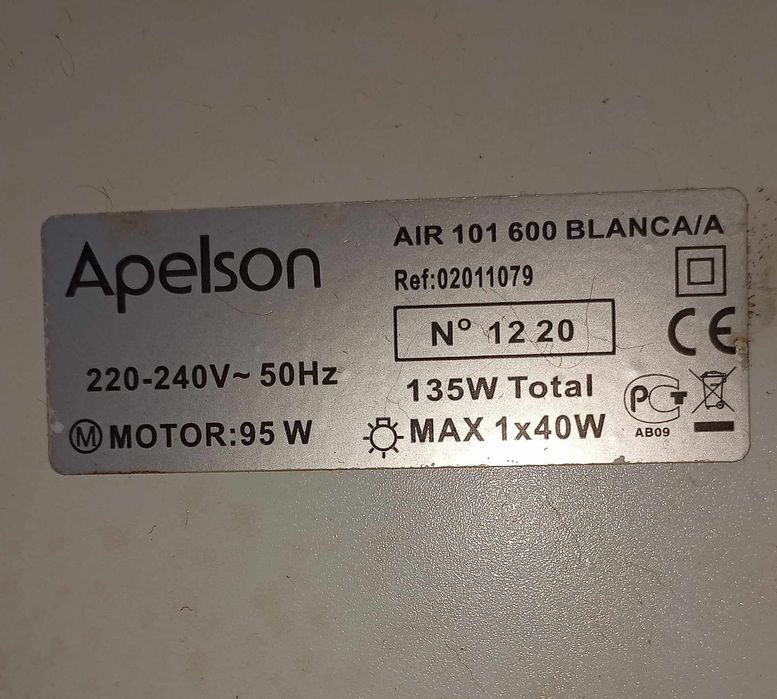 Vendo exaustor extrator