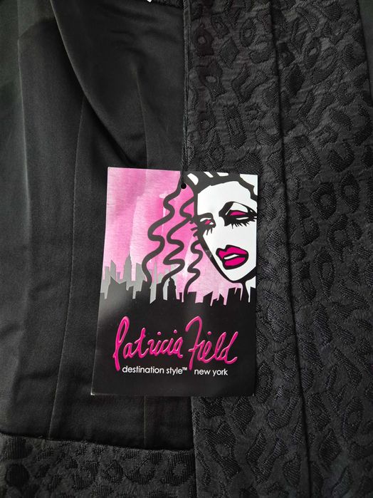 Gorsetowa bluzka Patricia Field modowa panterka
