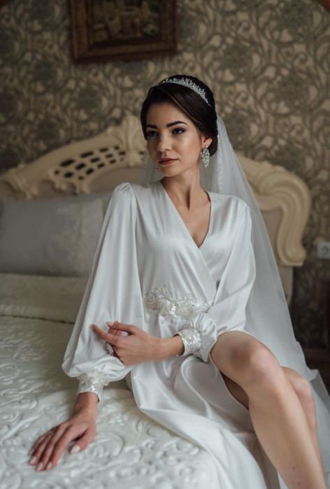 Весільний халатик