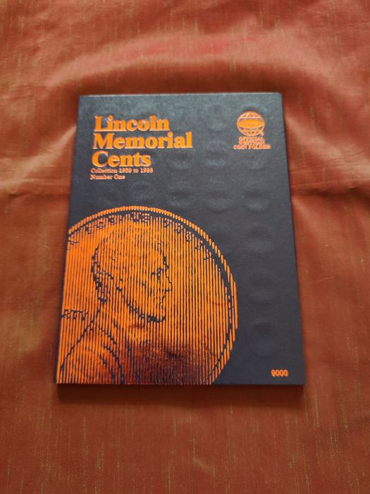 Альбом монет США 1 цент 1959-1998