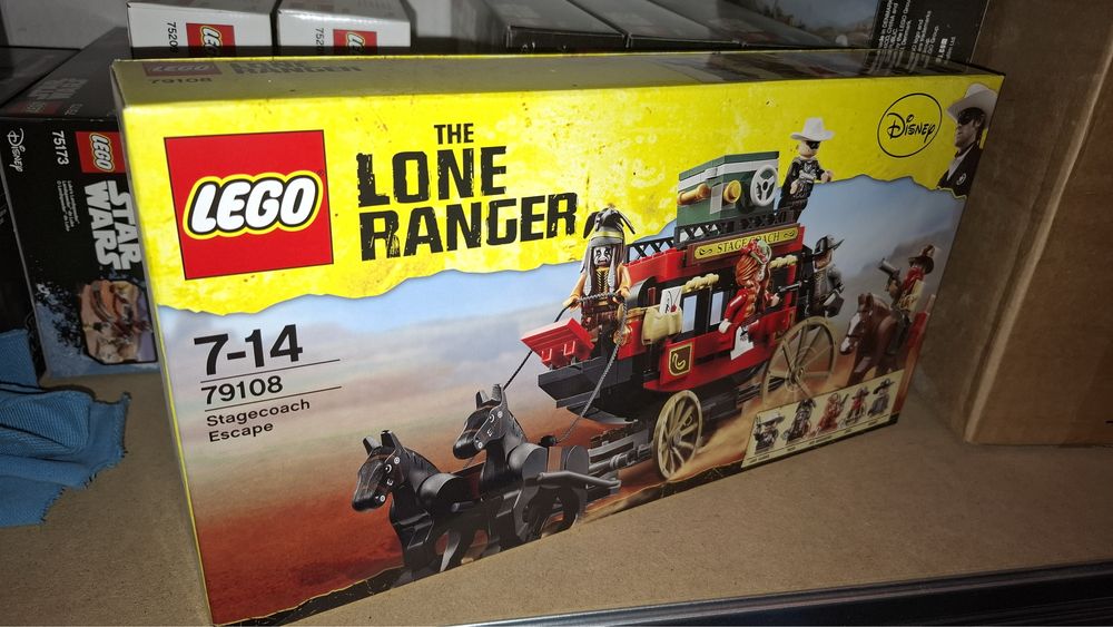 LEGO The Lone Ranger Stagecoach Escape jezdziec z nikad 79108
