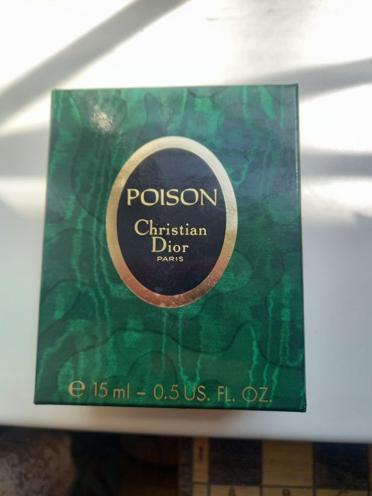 Духи dior poison вінтаж 1989 года