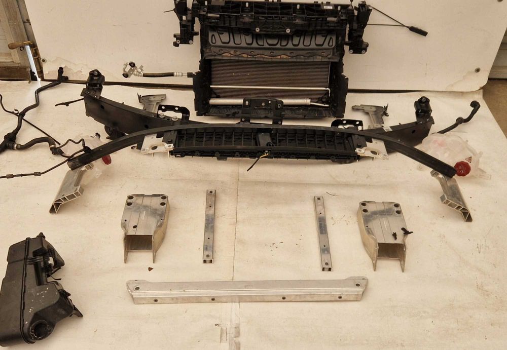 Mercedes Benz EQE V295 W295 Панель передняя вентилятор разборка