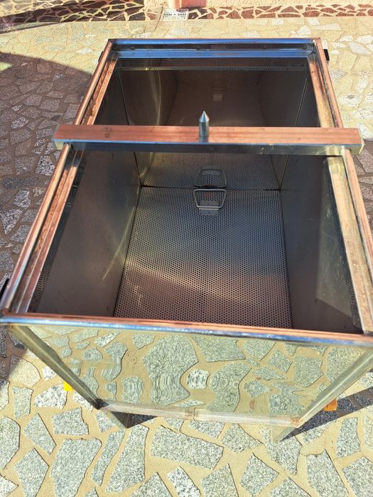 Tina de desopercular, apicultura, inox