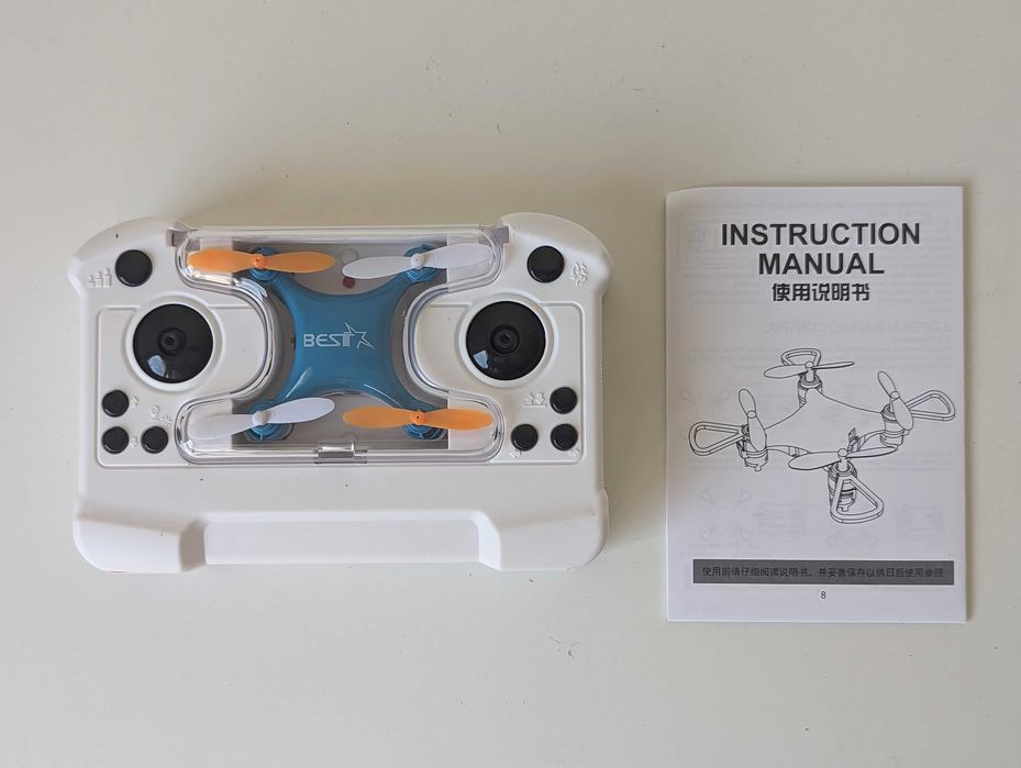 Drone Mini Quadcopter Portátil | Comando com Arrecadação