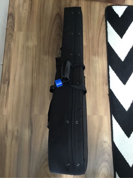 Gitara Santos Martinez sm80 4/4 futeral ksiazki podnozek