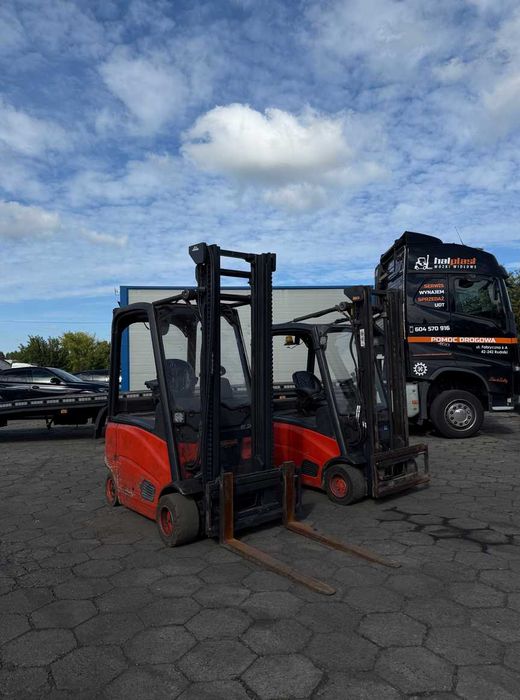 WÓZEK WIDŁOWY LINDE E18,E20,E16 rok 2007/2008