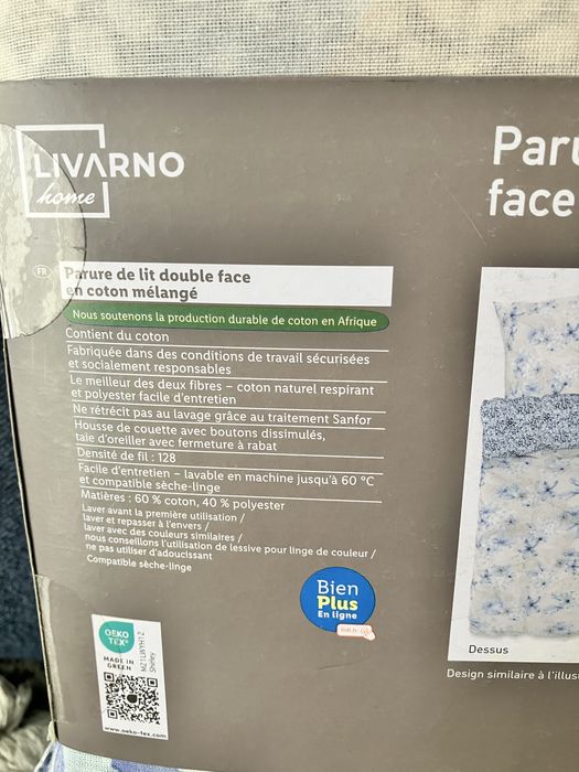 Pościel Livarno Home 240x220 cm + 2x65x65 cm dwustronna