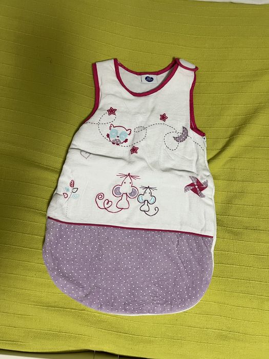 Roupa de cama de grades e saco cama para bebe
