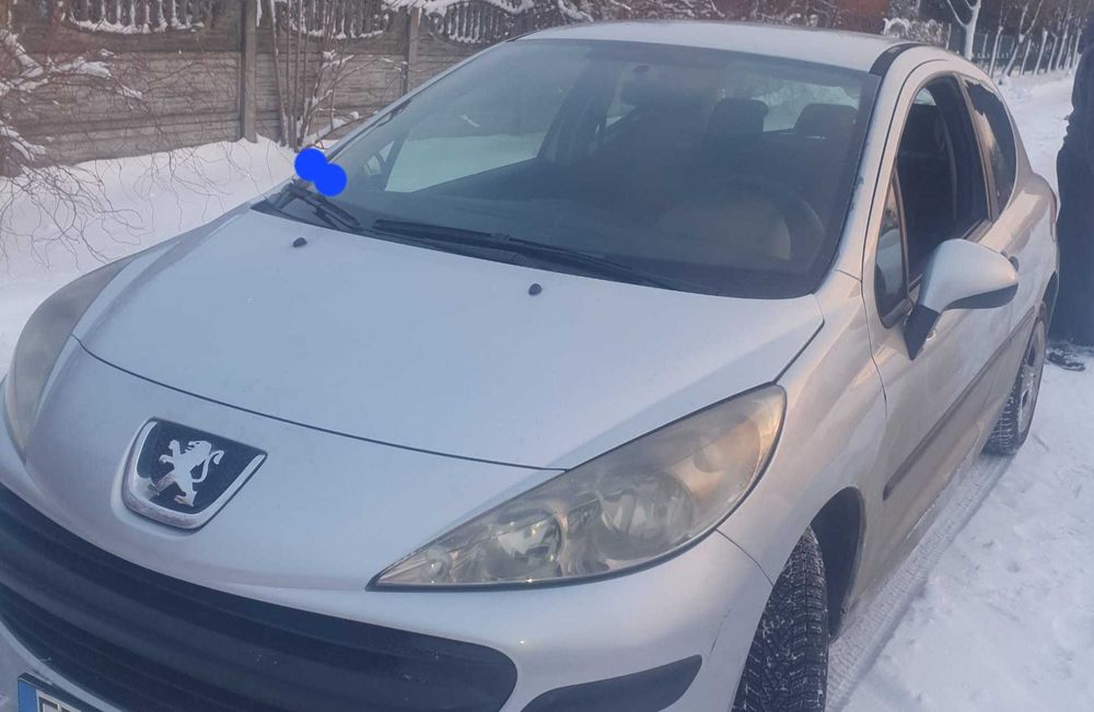 Peugeot 207 części srebrny
