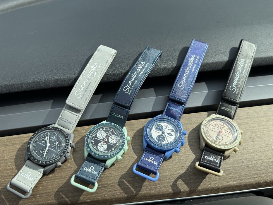 Годинник Omega x Swatch Speedmaster moonswatch