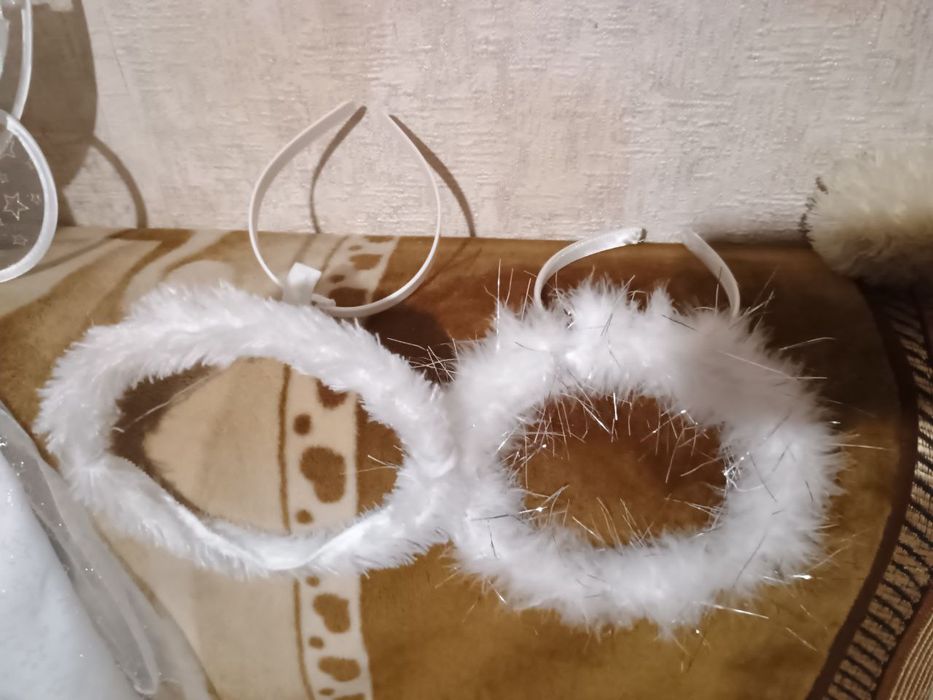 Карнавальний костюм ангела, сніжинки