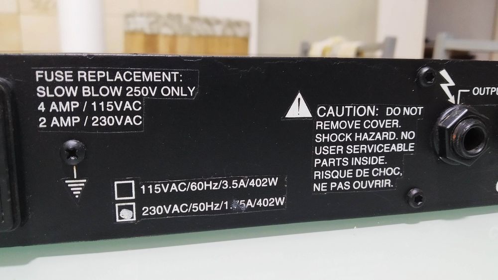 Rocktron velocity 100 stereo - boss - MXR - line6