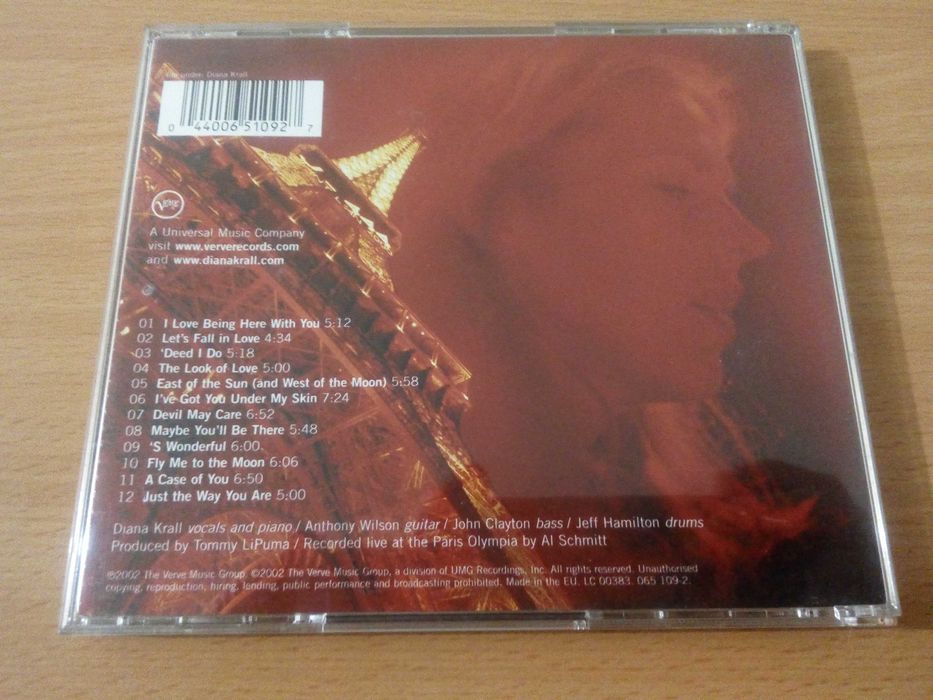 DIANA KRALL - Live In Paris