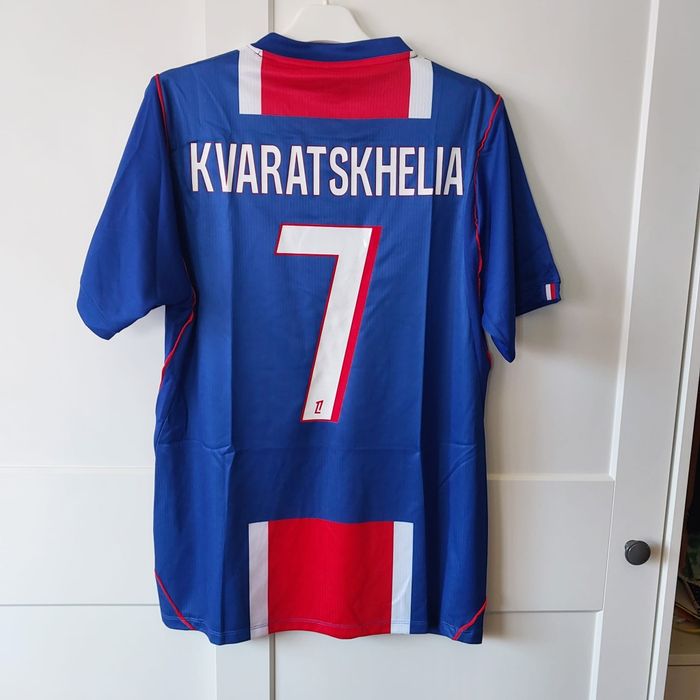 Camisola T shirt PSG Kvaratskhelia