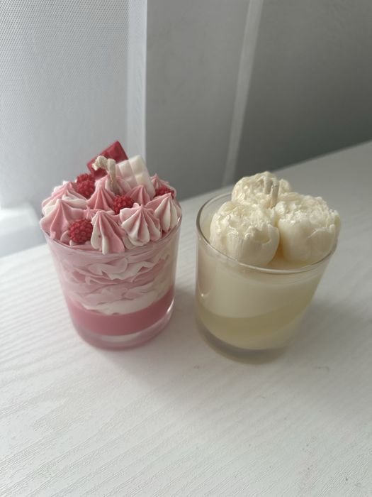 Свічки ручної роботи, соєві свічки, столові свічки, декоративні свічки