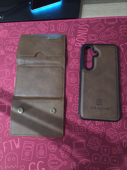 Samsung S25 Case + Magnetic Wallet64298644807169123