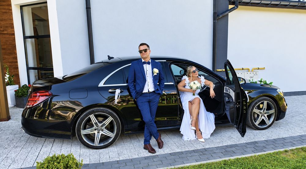 Auto do ślubu Mercedes Klasy S Limuzyna (wynajem)