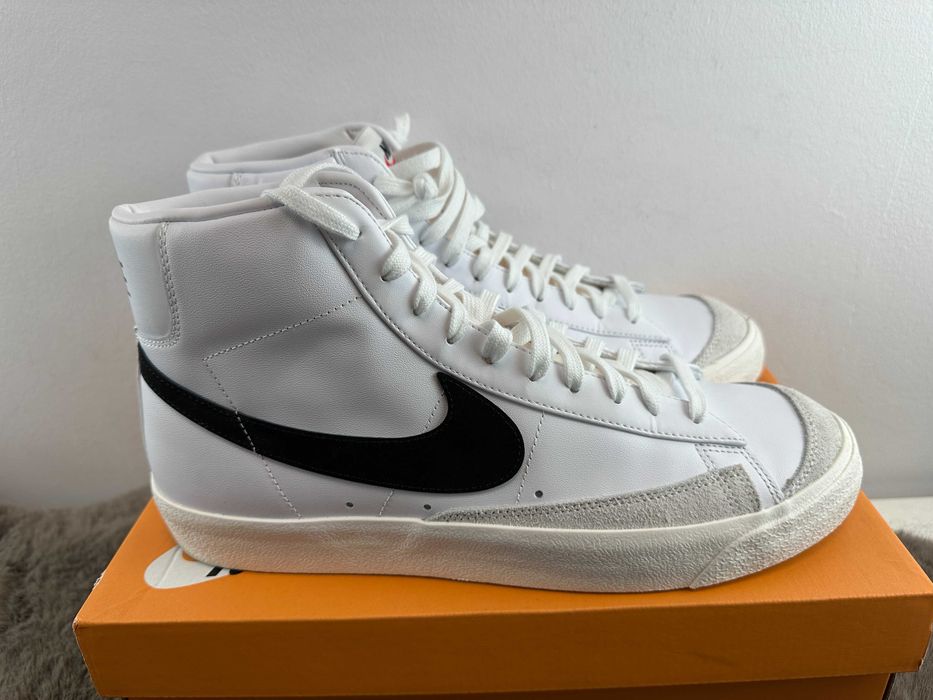 buty męskie trampki skórzane nike blazer mid 47