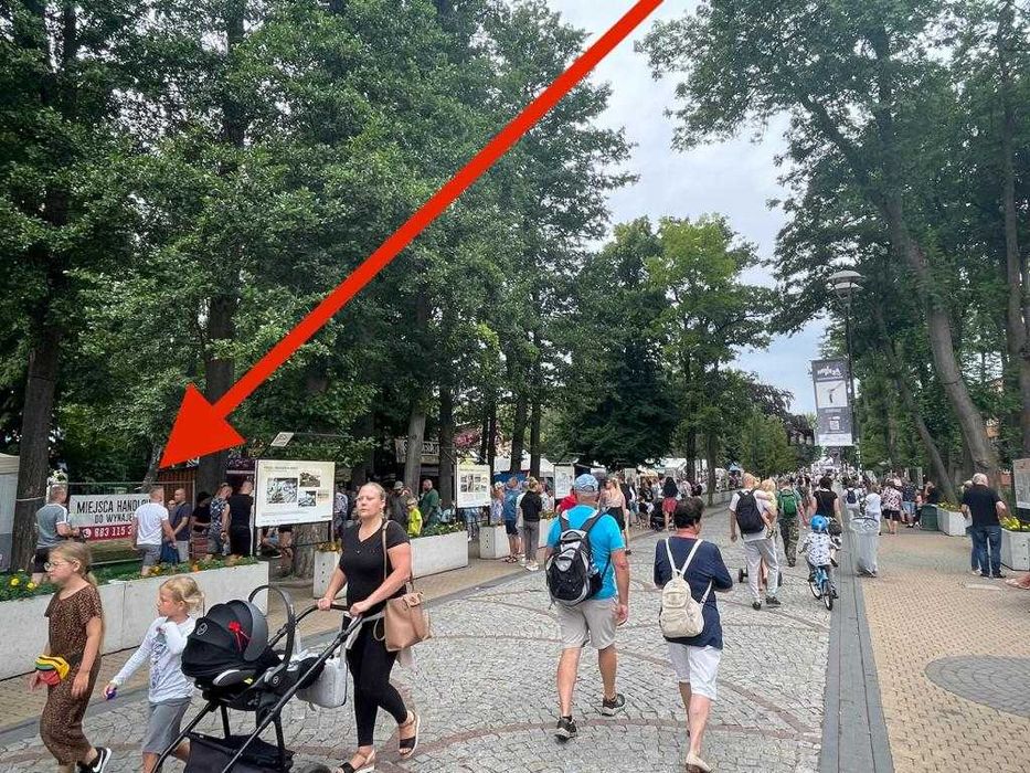 Teren pod każdą działalność . Mielno przy deptaku - 15m2. Media !