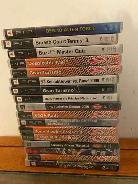 Jogos para PsP em bom estado!