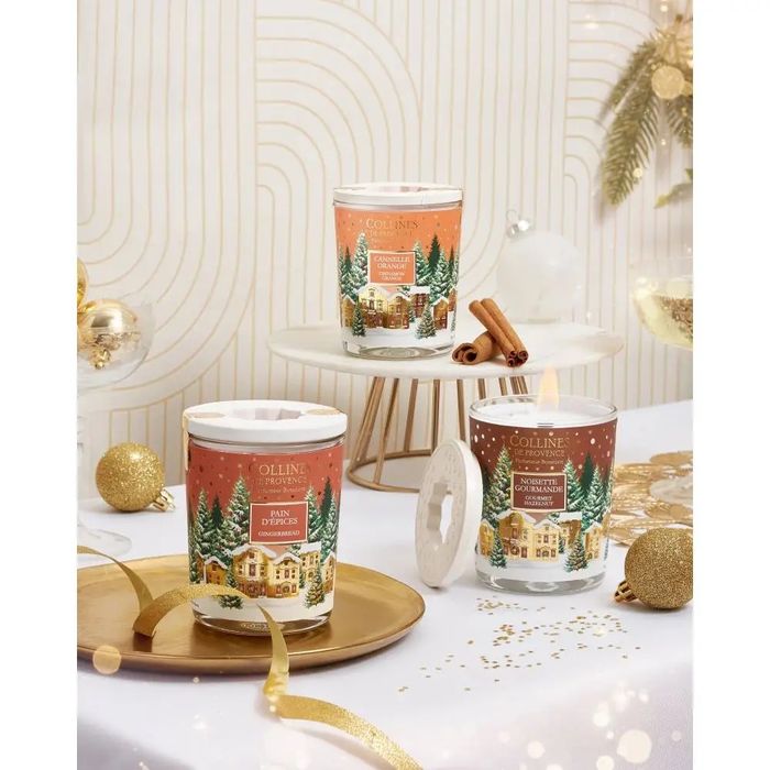 Ароматична свічка Карамельний Льодяник 75 г, Collines de Provence