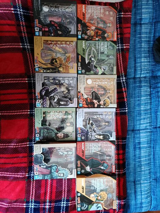 Coleção S.H. Figuarts Naruto ( novos / selados )
