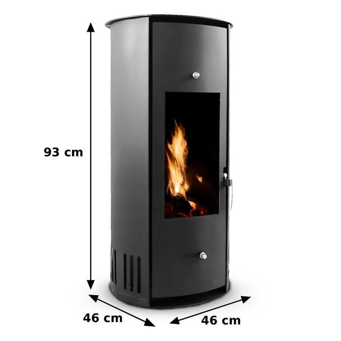 PIEC ARIEL 6KW piecyk kominek ECO stalowy koza