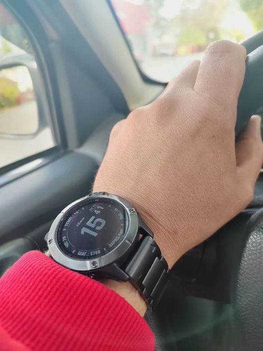 Титановий ремінець для Garmin Fenix Tactix Enduro quick fit 22 / 26 мм
