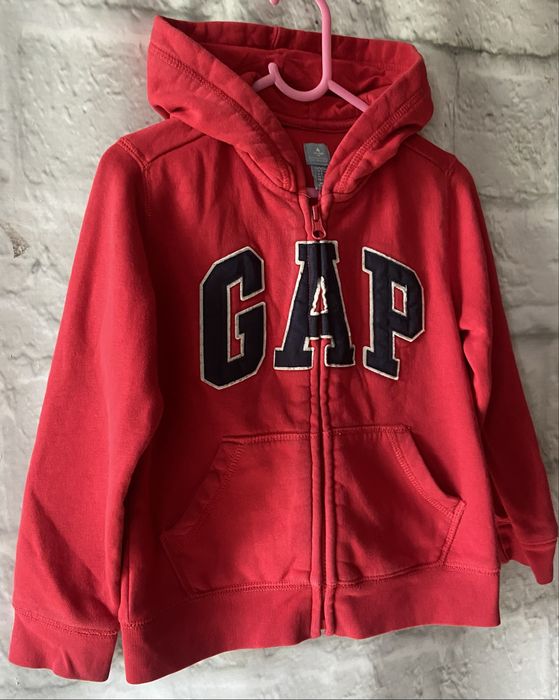 Czerwona bluza baby Gap 5 lat 116 cm