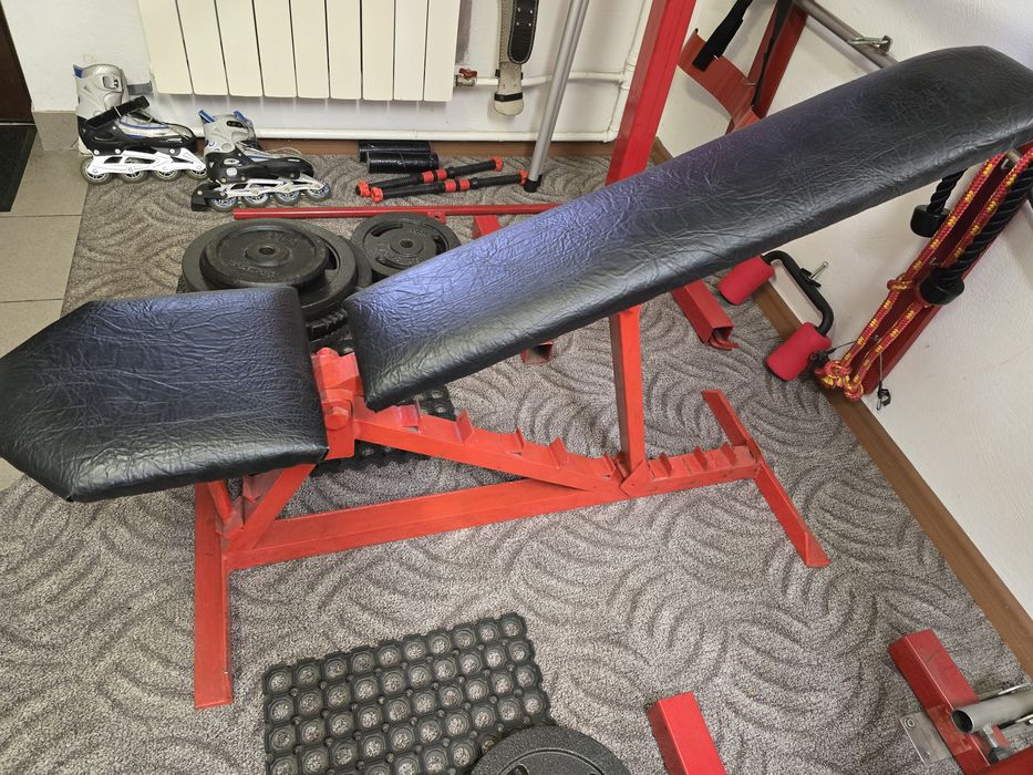 Ławka treningowa solidna siłownia