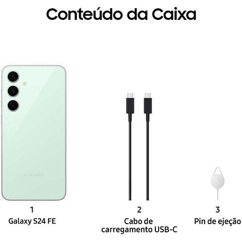 Samsung Galaxy S24 FE (256GB) – Mint (Selado)